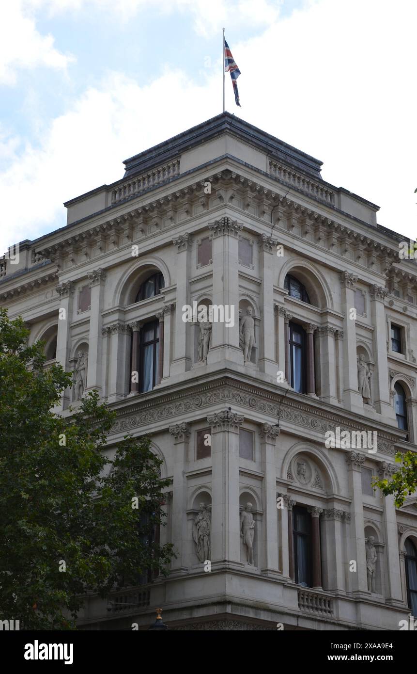 Ministère des Affaires étrangères et du Commonwealth, Whitehall Banque D'Images