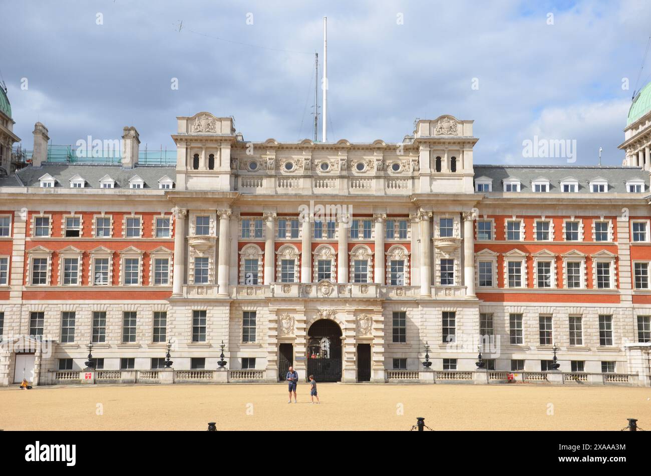 Bureaux du Département de la fonction publique, Horseguard Parade Ground Banque D'Images