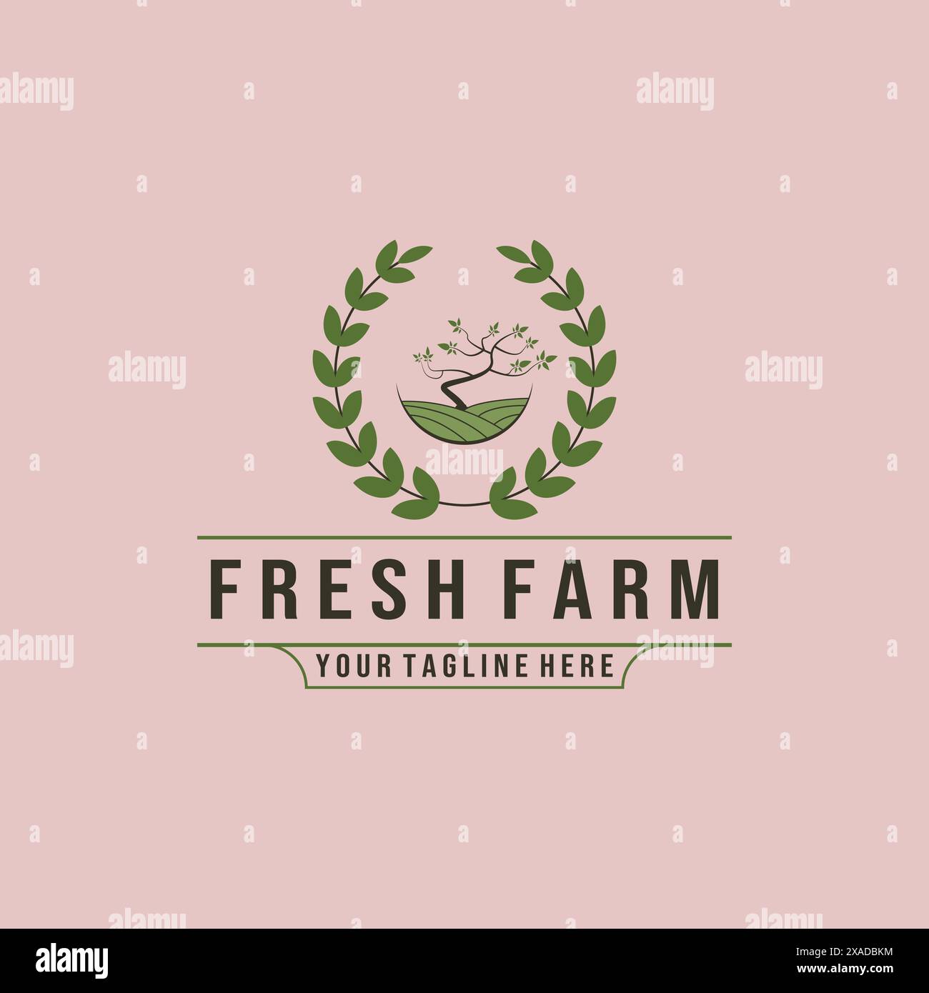 logo line art illustration vectorielle design minimaliste Illustration de Vecteur