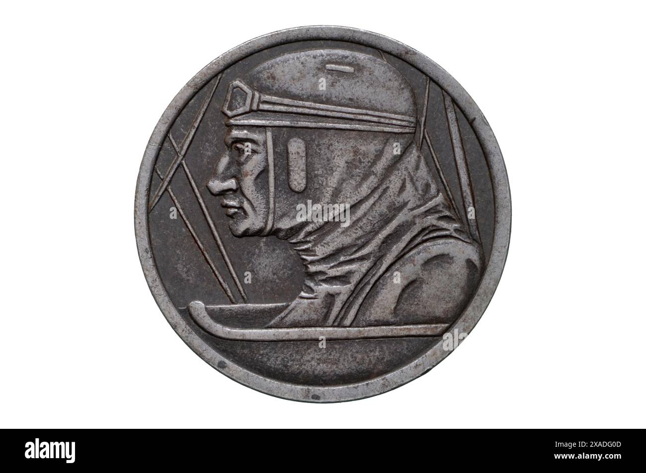 Ville de Düren 1/2 Mark Notgeld coin Banque D'Images