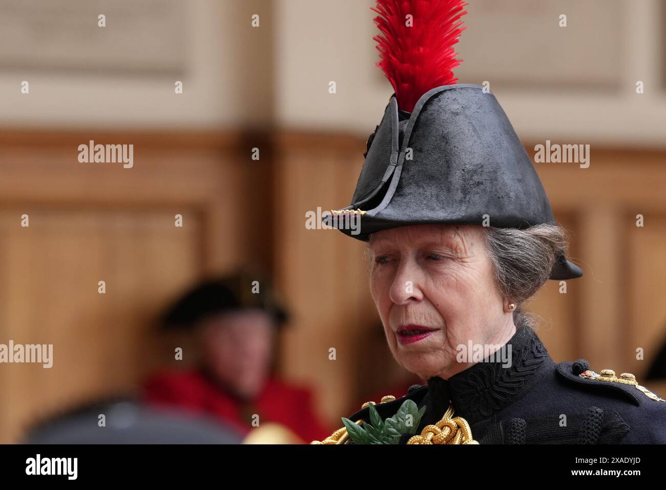 La Princesse Royale lors de la cérémonie des fondateurs de l'Hôpital Royal de Chelsea, en présence des retraités de Chelsea pour célébrer la fondation de l'Hôpital Royal par le Roi Charles Ier L'événement a eu lieu presque chaque année depuis l'ouverture de l'Hôpital Royal en 1692. Date de la photo : jeudi 6 juin 2024. Banque D'Images