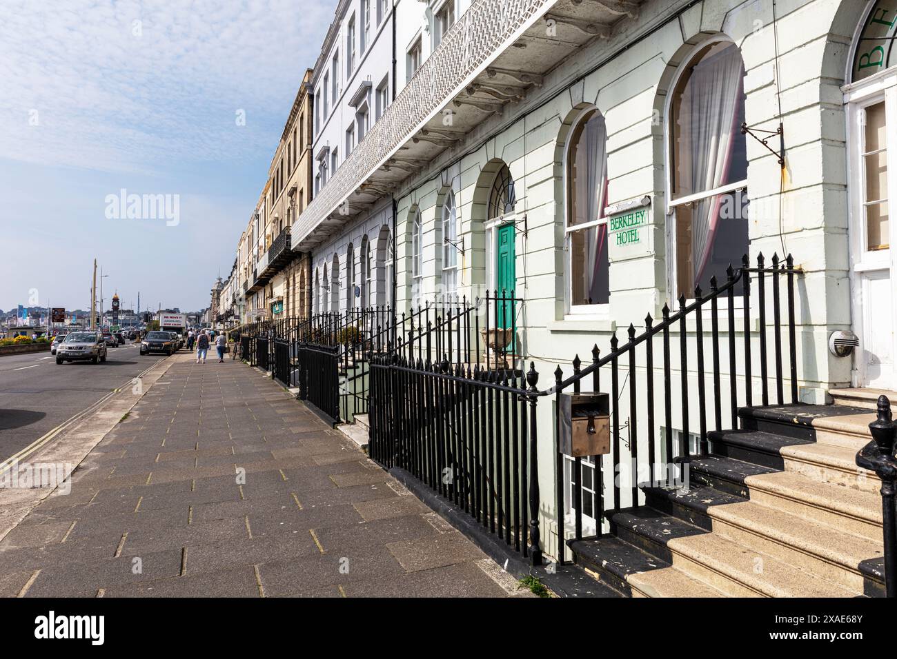 Esplanade Weymouth, Dorset, Royaume-Uni, Angleterre, Weymouth Royaume-Uni, Weymouth Dorset, Weymouth Town, Weymouth Angleterre, L'Esplanade, route, esplanade de Weymouth Banque D'Images
