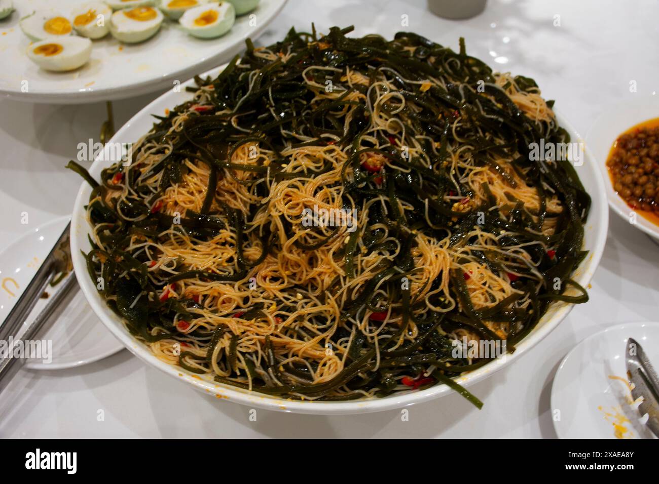 Cuisine chinoise traditionnelle repas gastronomique ou cuisine locale
