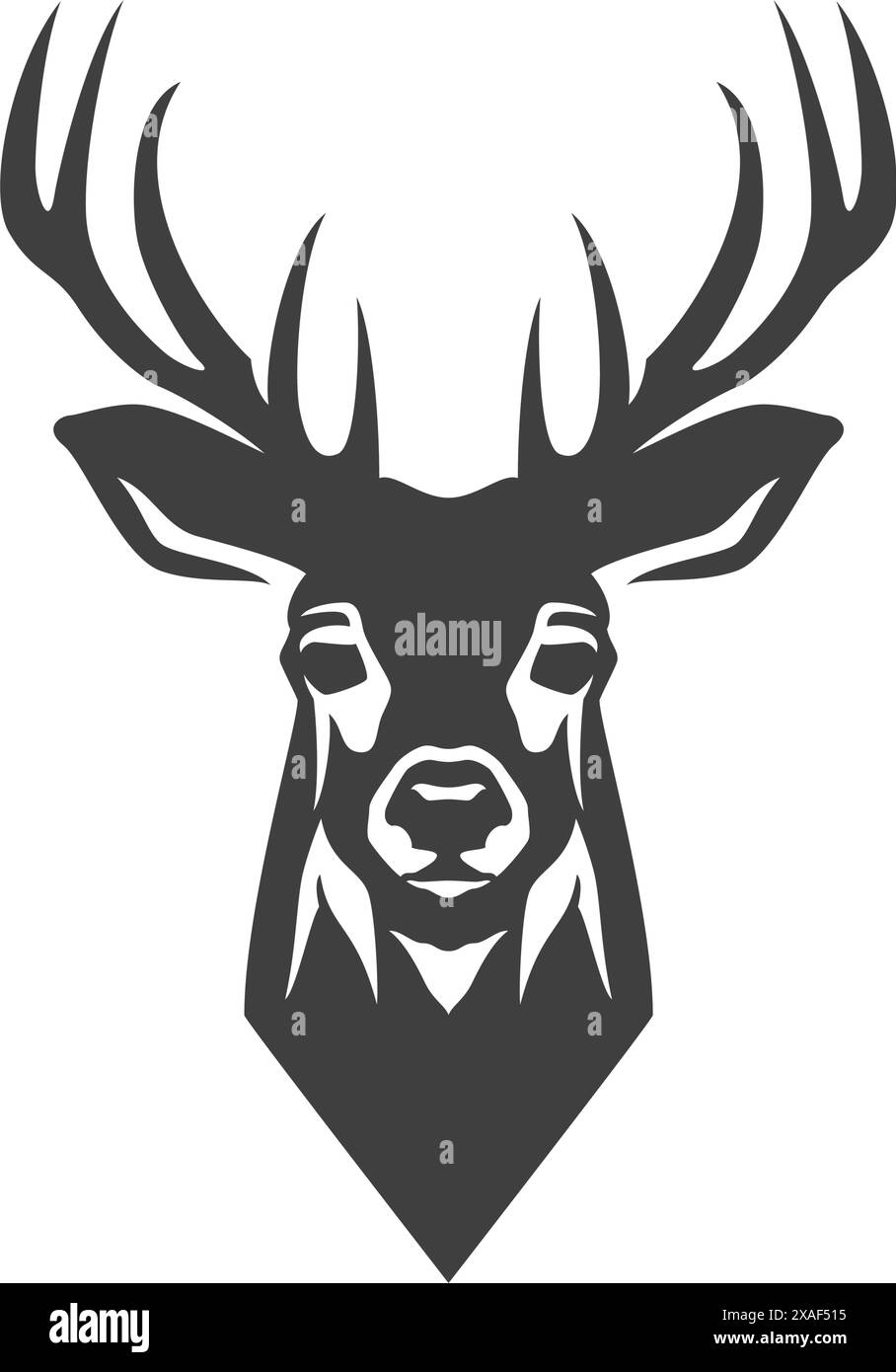 Tête de museau de cerf chasse camping monochrome vintage icône design illustration vectorielle. Renne mammifère animal à cornes bois portrait nature zoo Illustration de Vecteur Tête de museau de cerf chasse camping monochrome vintage icône design illustration vectorielle. Renne mammifère animal à cornes bois portrait nature zoo Illustration de Vecteur