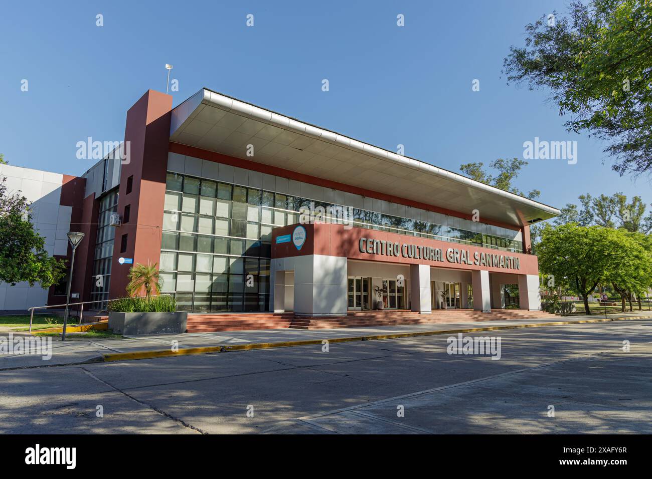 Centre culturel général San Martin à Termas de Rio Hondo, Santiago del Estero. Banque D'Images