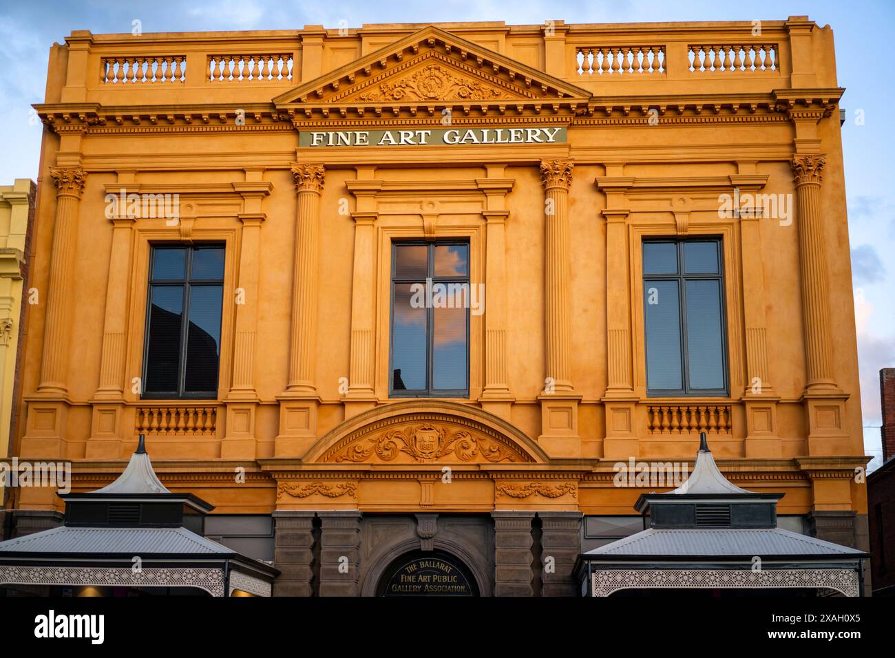 Galerie d'art de Ballarat, Lydiard Street North, Ballarat, Victoria Banque D'Images