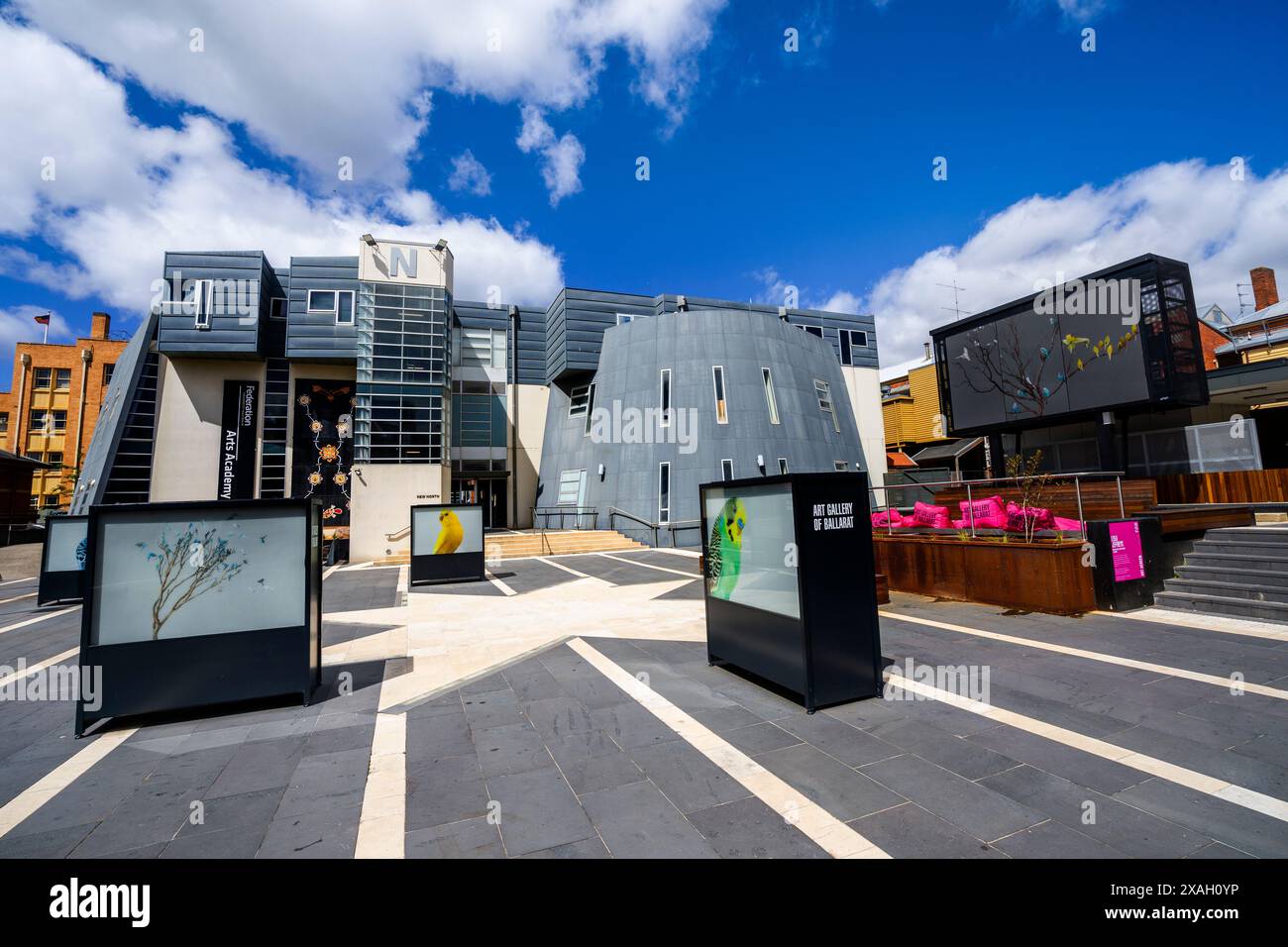 Federation University Arts Acadamy, Ballarat, Victoria Banque D'Images