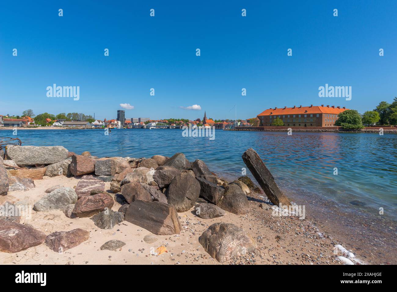 Søonderborg, ALS,, Sonderburg, Insel Alsen, Südjütland, Dänemark Banque D'Images