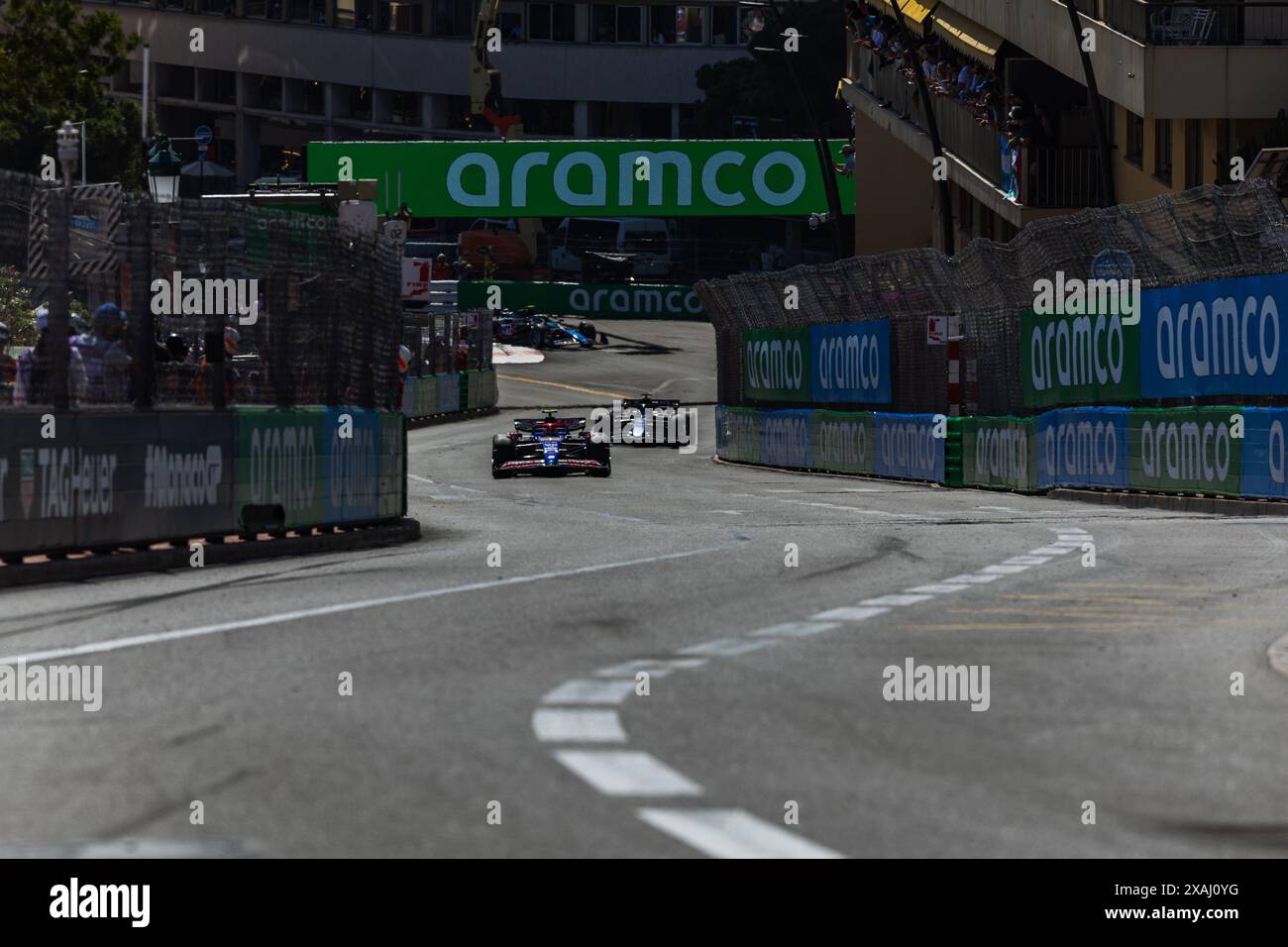 Circuit de Monaco, Monte-carlo, Monaco. 26 mai 2024 ; Yuki Tsunoda du Japon et Scuderia Alpha Tauri lors du Grand Prix de formule 1 de Monaco Banque D'Images