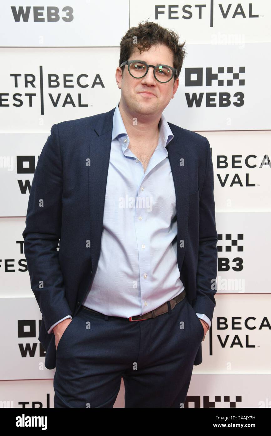 06 juin 2024 - New York, New York - Luke Kelly-Clyne au Tribeca film Festival 2024 première mondiale de â€œGROUP THERAPYâ€ au BMCC Tribeca Performing Arts Center à New York, NY, États-Unis. (Crédit image : © Ylmj/AdMedia via ZUMA Press Wire) USAGE ÉDITORIAL SEULEMENT! Non destiné à UN USAGE commercial ! Banque D'Images