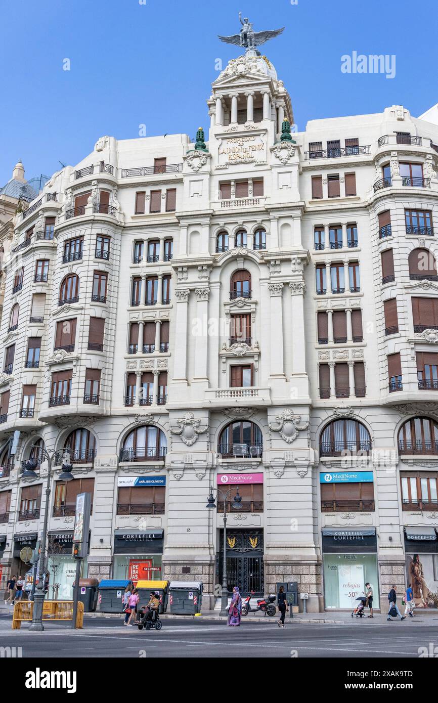 Europe, Espagne, Province de Valence, Valence, scène de rue dans le centre-ville de Valence Banque D'Images