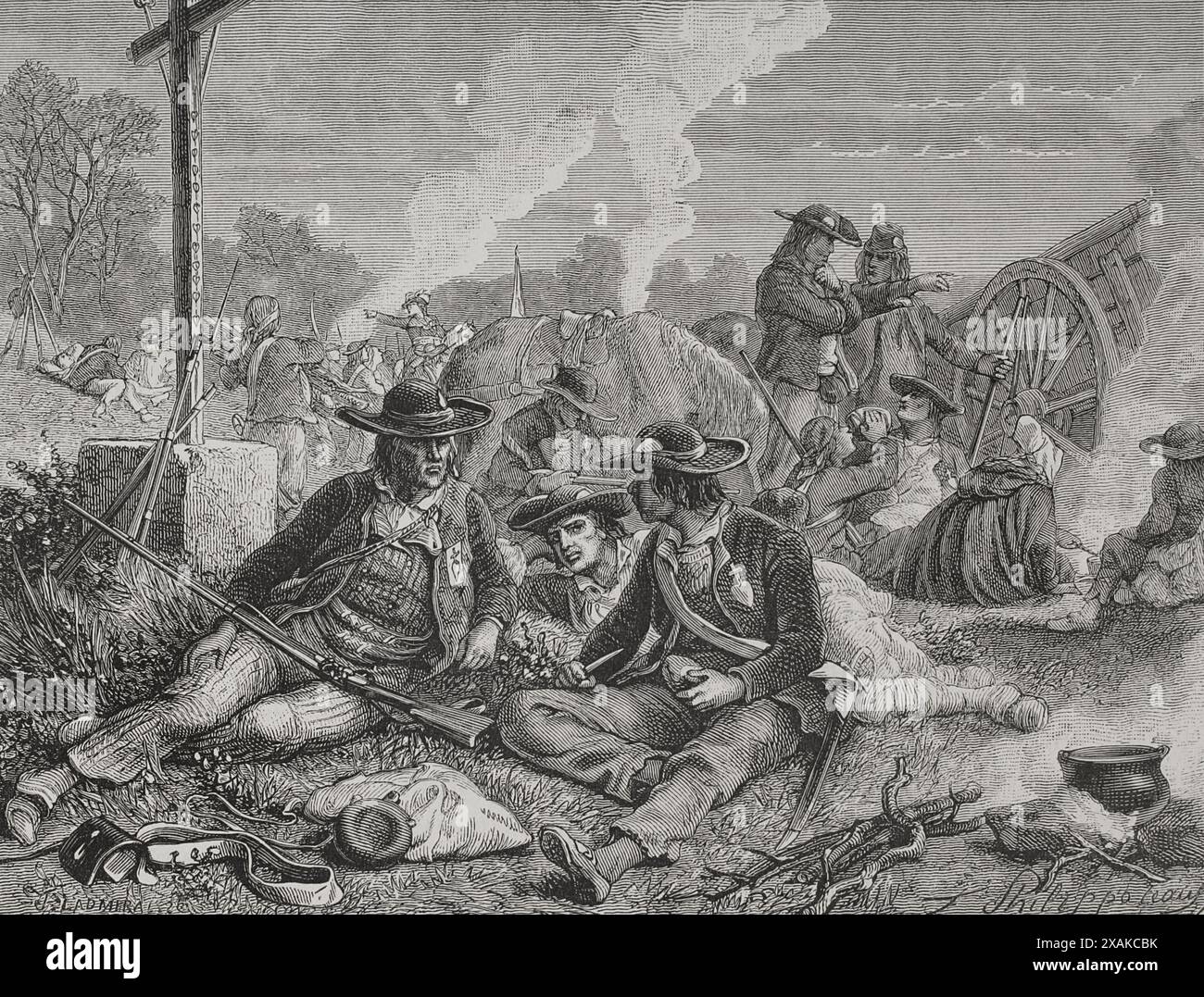 Les guerres de Vendée et de la Bretagne 1790 1832 par Eugène Veuillot 1868