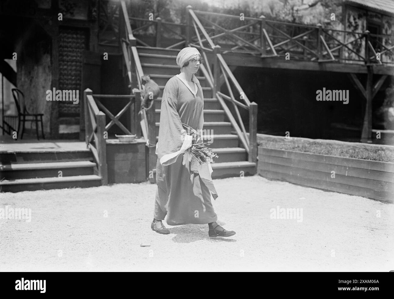 Lady Constance Stewart Richardson, 1913 ans. La danseuse Lady Constance Stewart Richardson, qui est venue à New York en juin 1913 pour se produire au Rooftop Garden de Hammerstein. Banque D'Images