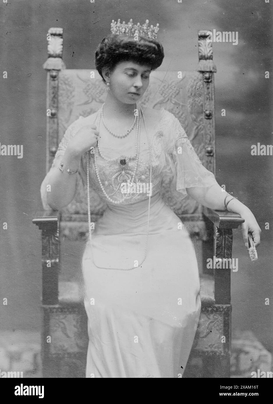 Reine de Grèce, 1913. Montre la princesse Sophie de Prusse (1870-1932), qui est devenue Reine Sophie consort de Grèce après son mariage avec le prince héritier Constantin de Grèce. Banque D'Images