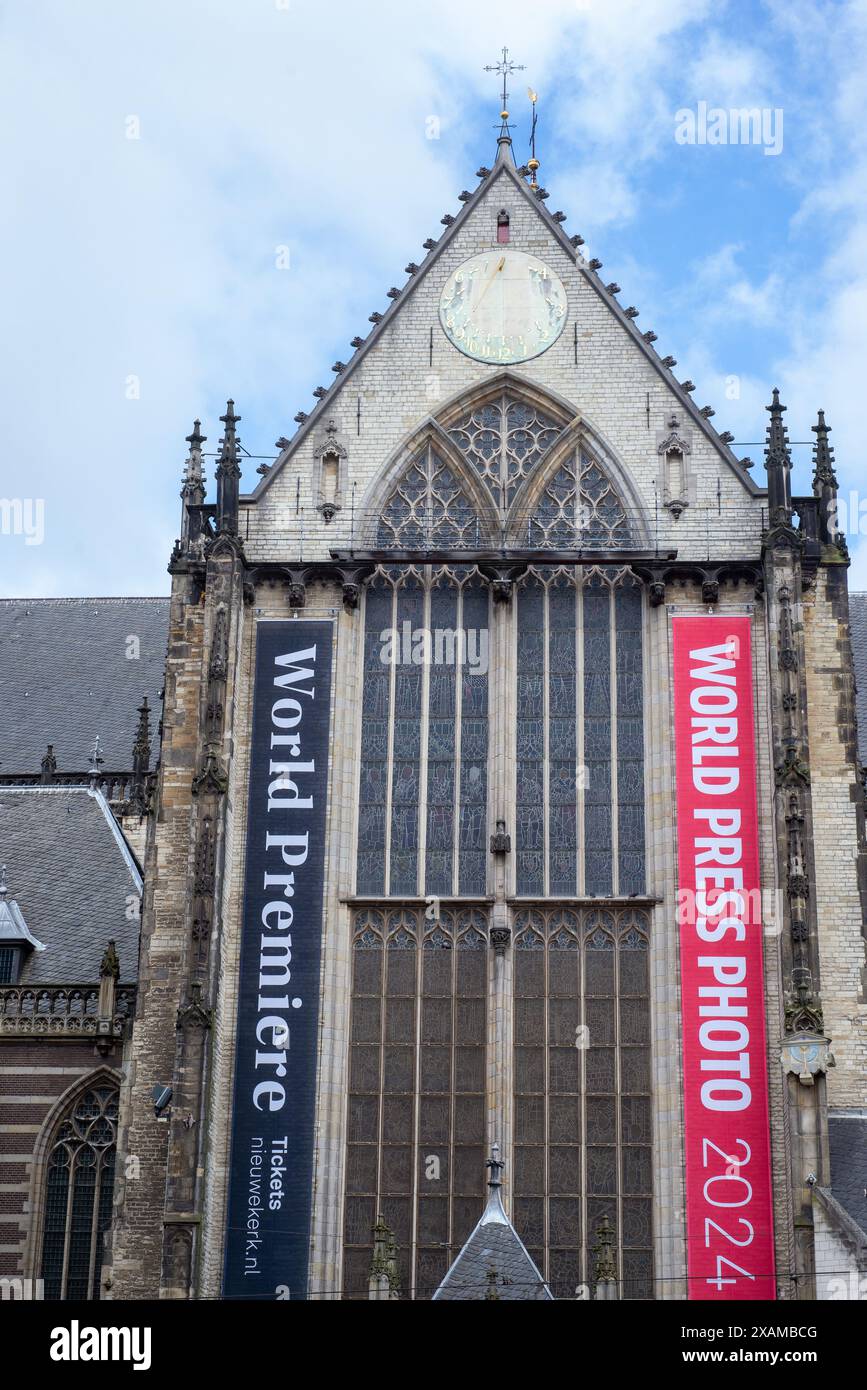 31.05.2024, AMSTERDAM, PAYS-BAS, World Press photo 2024 à de Nieuwe Kerk, situé sur la place du Dam Banque D'Images