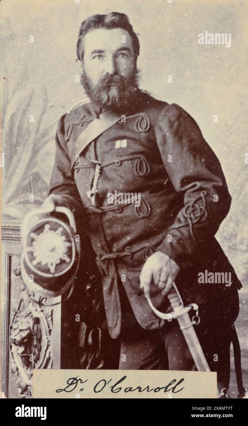 Docteur O'Carroll, c.1900. Banque D'Images
