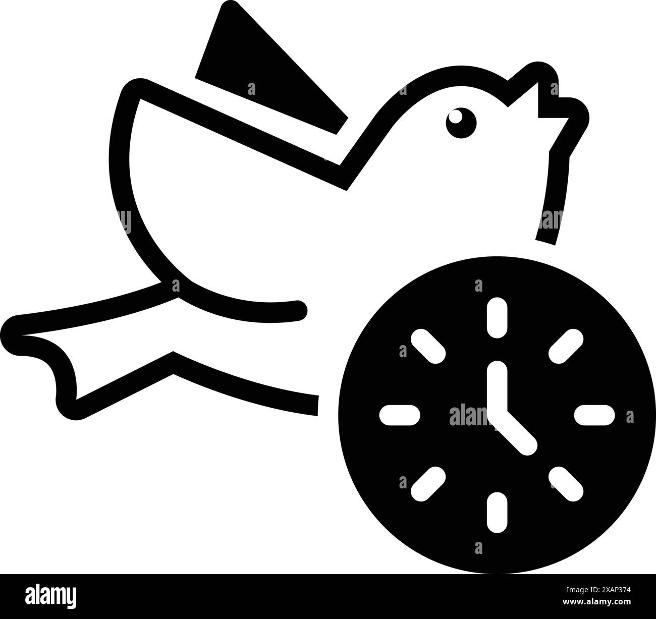 Icône pour tôt, matin Illustration de Vecteur