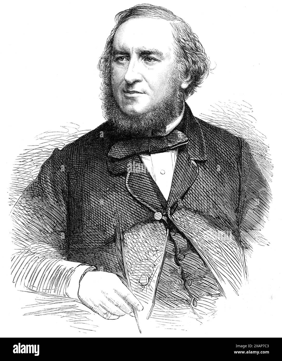 Feu William Vincent Wallace, compositeur musical, 1865. « Ce musicien lamentable était originaire de Ireland...before, il avait quinze ans, il a été nommé organiste de la cathédrale de Thurles... à l'âge de dix-huit ans... il a émigré en Nouvelle-Galles du Sud, d'où il est allé en Tasmanie et en Nouvelle-Zélande... il a embarqué pour les Indes orientales... [et après avoir voyagé] de Calcutta à Nepaul, il a navigué pour l'Amérique du Sud, visitant Buenos Ayres, Valparaiso, Havannah, Vera Cruz, et le Mexique, et clôturant ses voyages américains par une résidence... à New York. Au cours de tous ces voyages, il a exercé sa profession activement, donnant c Banque D'Images