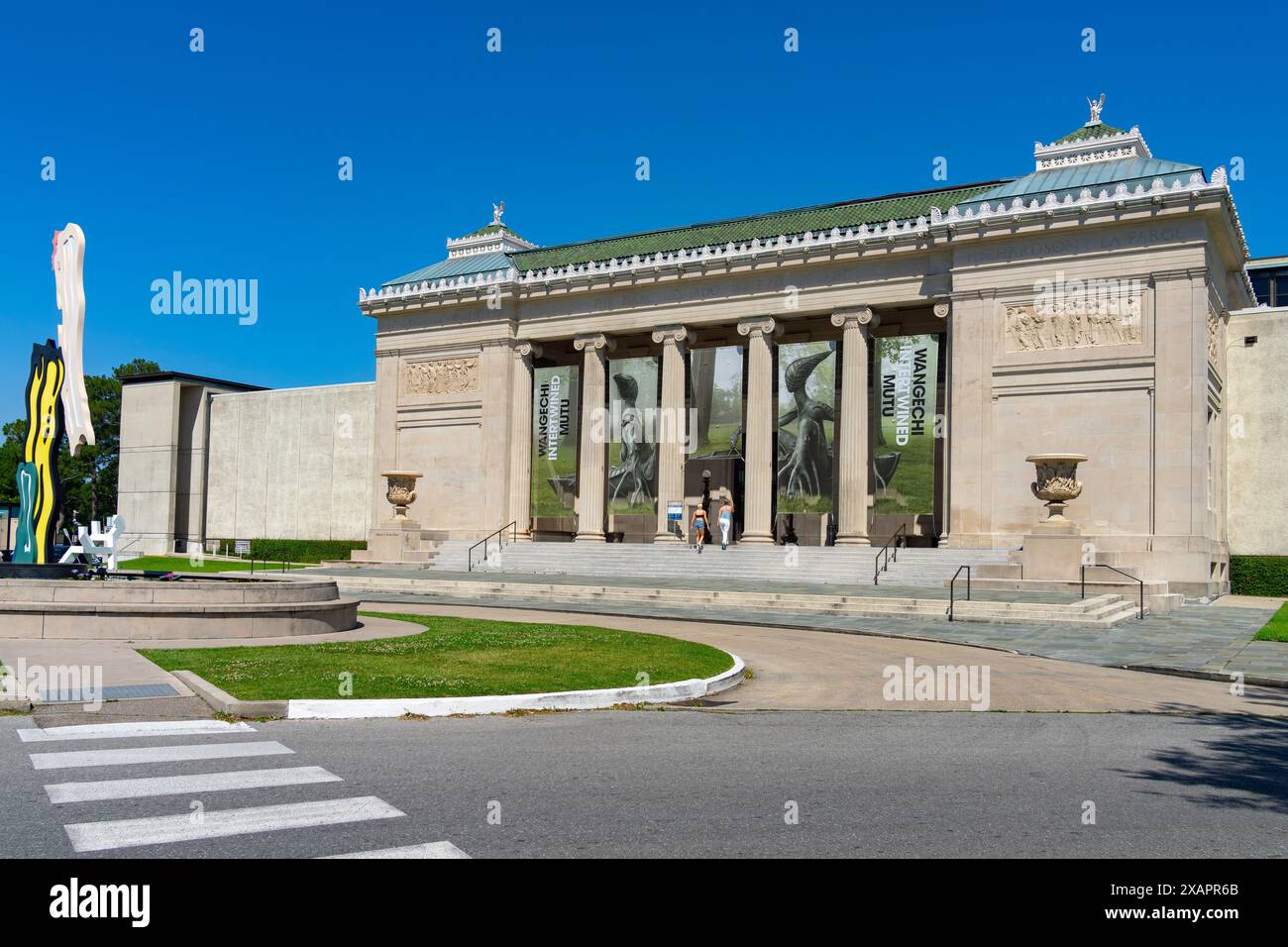 New Orleans Museum of Art, New Orleans City Park, Louisiane, États-Unis. Banque D'Images