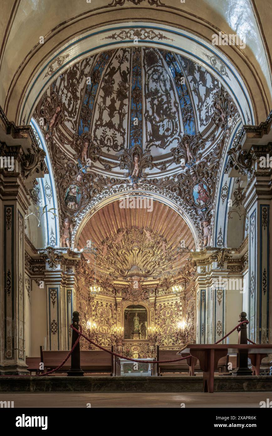 Chapelle du Rosaire de l'église du couvent école diocésaine de Santo Domingo, Orihuela, Alicante, Communauté valencienne, Espagne, Europe Banque D'Images