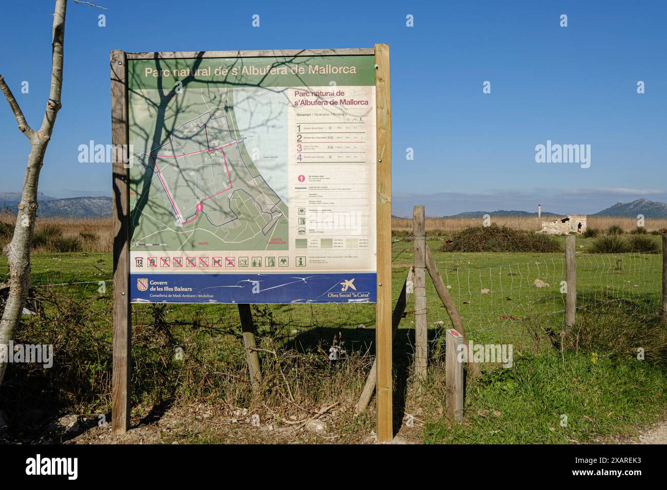 albufera de mallorca, Majorque, Iles Baléares, Espagne. Banque D'Images