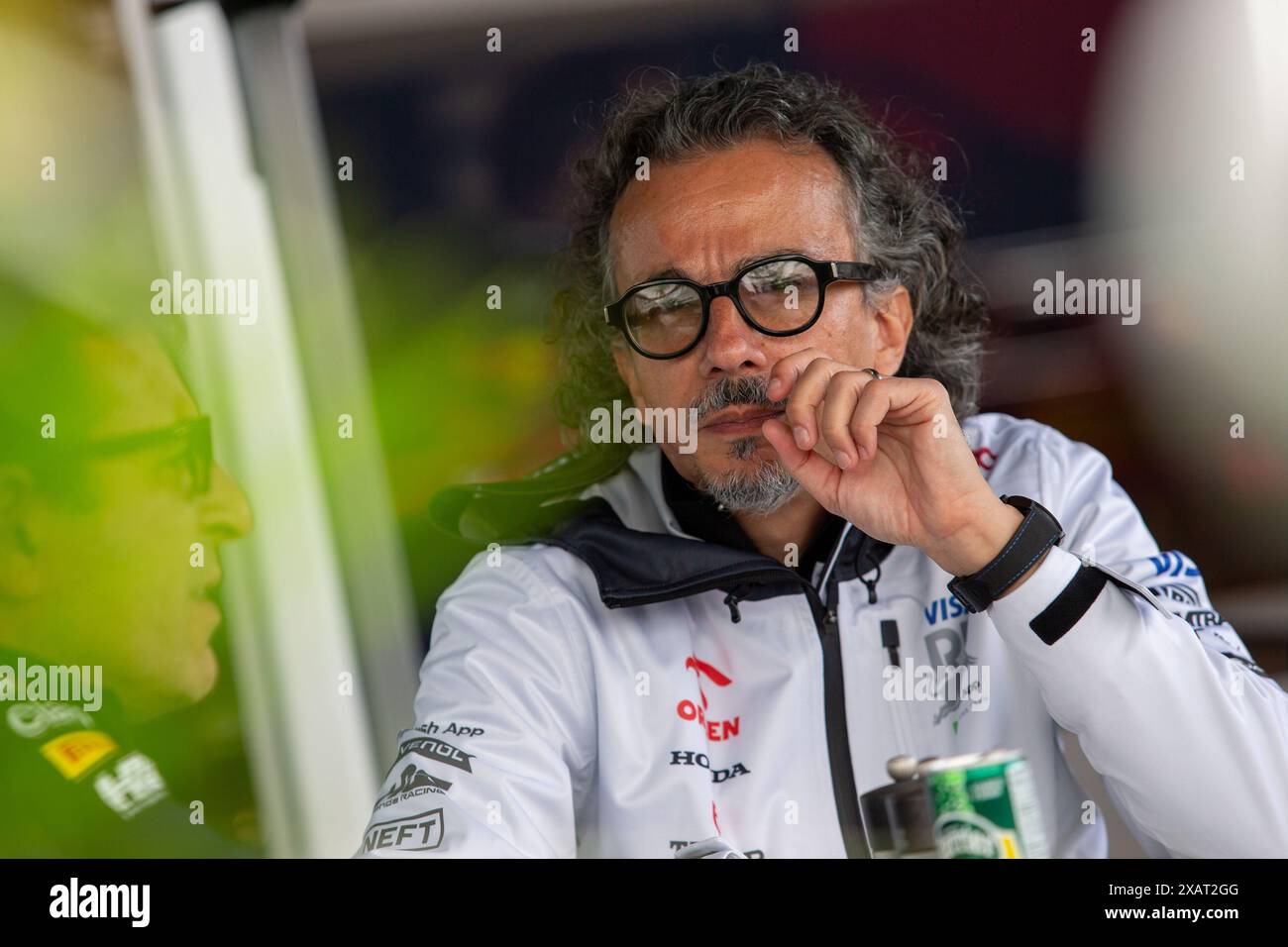 Laurent Mekies (FRA) - Visa Cash App RB F1 Team principal lors du Grand Prix du Canada AWS de formule 1 2024, Montréal, Québec, Canada, du 6 au 9 juin - Round 9 du 24 du Championnat du monde F1 2024 Banque D'Images