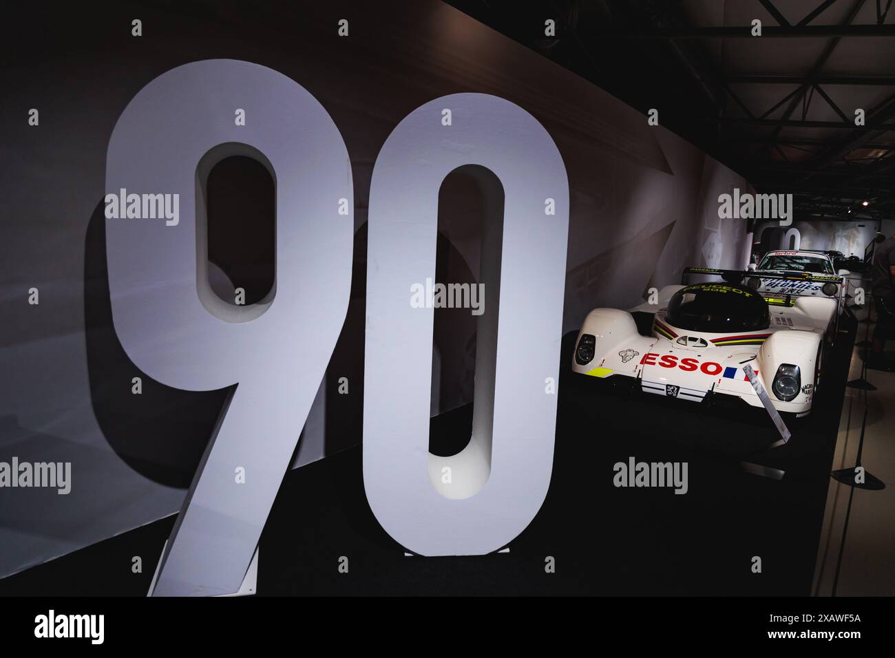 Peugeot 905 au Musée des 24 heures du Mans, le 8 juin 2024 au Mans, France - photo Germain Hazard/DPPI crédit : DPPI Media/Alamy Live News Banque D'Images