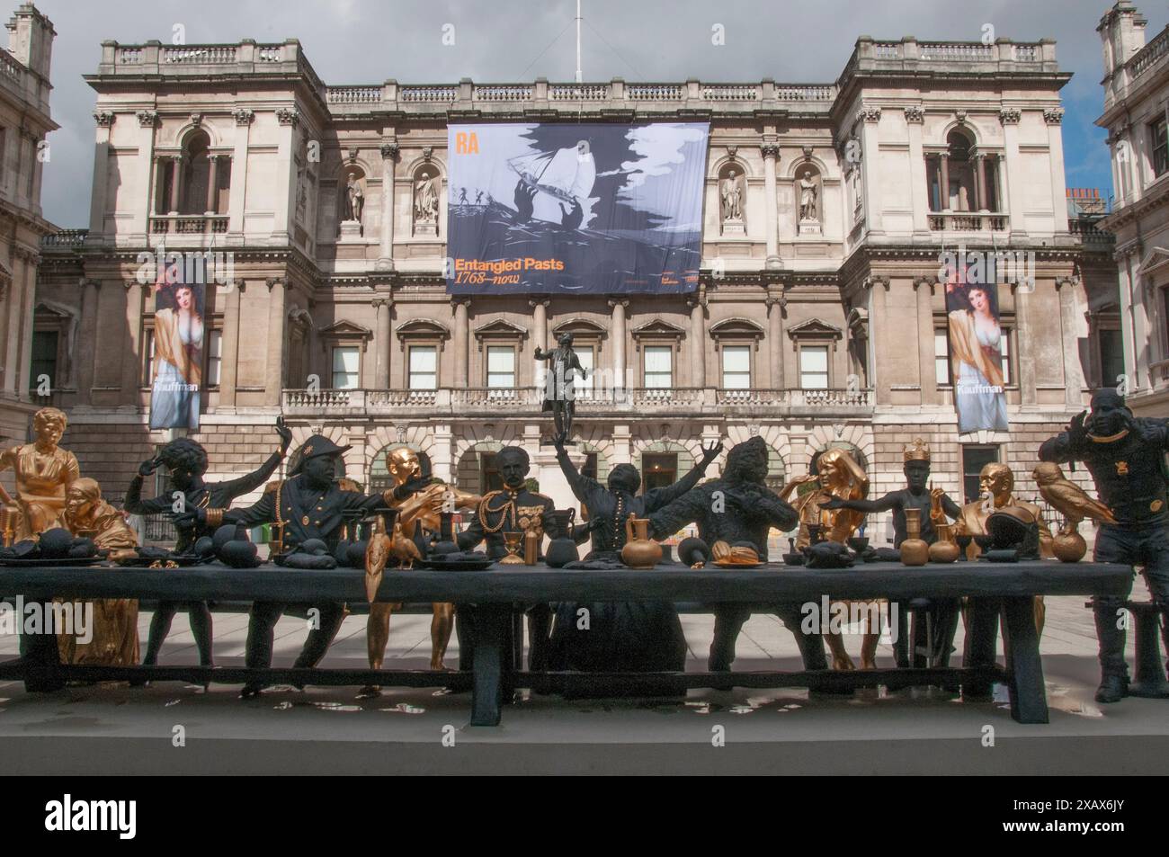 Exposition spéciale à la Royal Academy sur Piccadilly, Londres, Angleterre, Banque D'Images