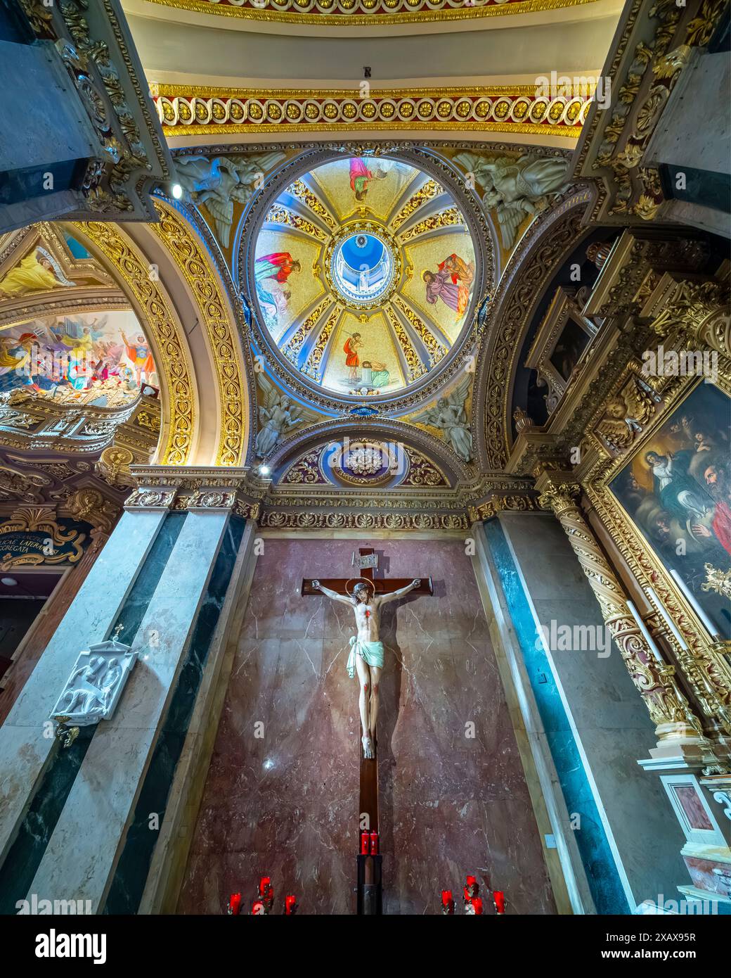 05.26.24 Gozo, Malte, Victoria ville. Basilique George à Rabat (Victoria) à Gozo, Malte Banque D'Images