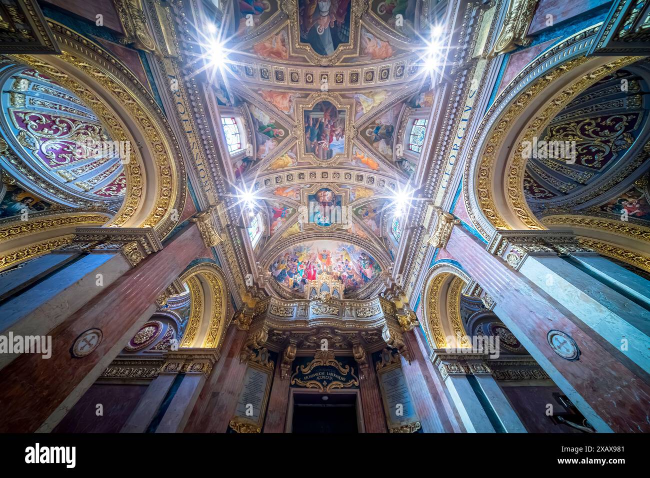 05.26.24 Gozo, Malte, Victoria ville. Basilique George à Rabat (Victoria) à Gozo, Malte Banque D'Images