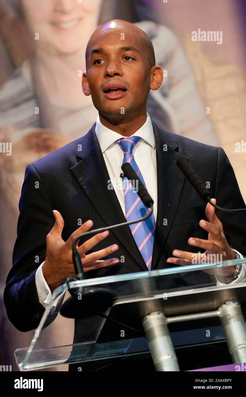 Chuka Umunna, députée, secrétaire d'entreprise de l'ombre travailliste, s'exprimant au Congrès coopératif 2013, Cardiff. 28/6/13 Banque D'Images