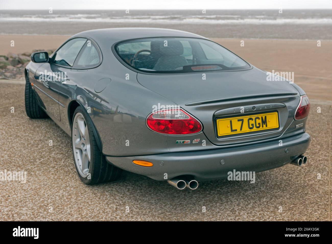 Jaguar XKR. Cleveleys Classic car Show 2024. Banque D'Images