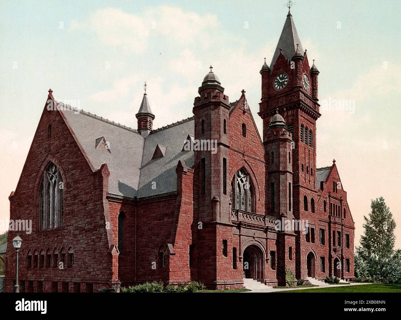MT. Holyoke College, South Hadley, Massachusetts vers 1900 Banque D'Images