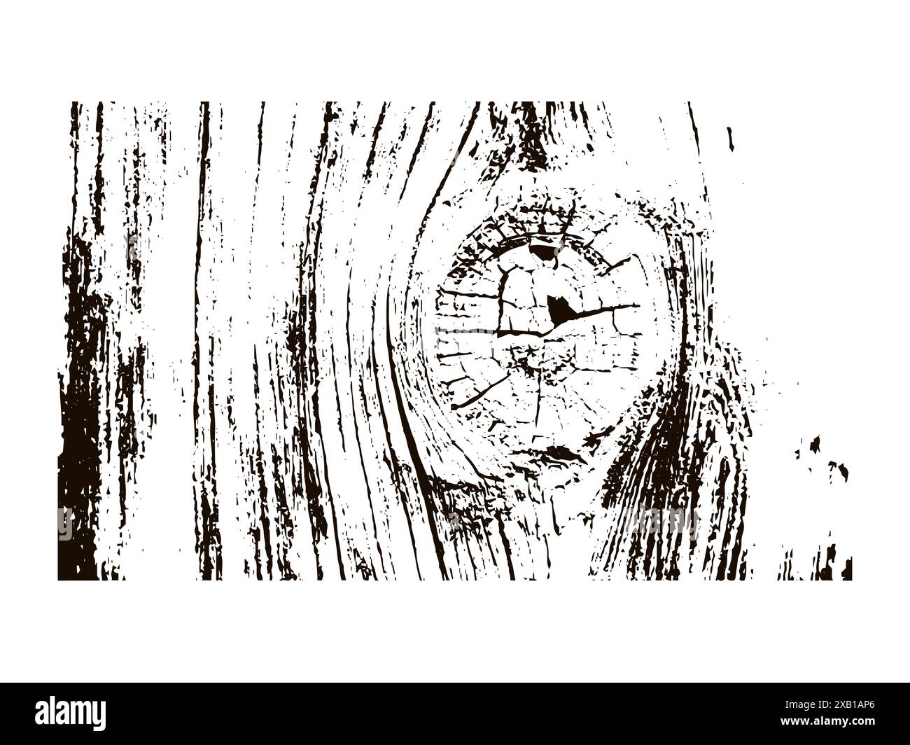 Grunge Wood fond vecteur design simple et vintage Illustration de Vecteur