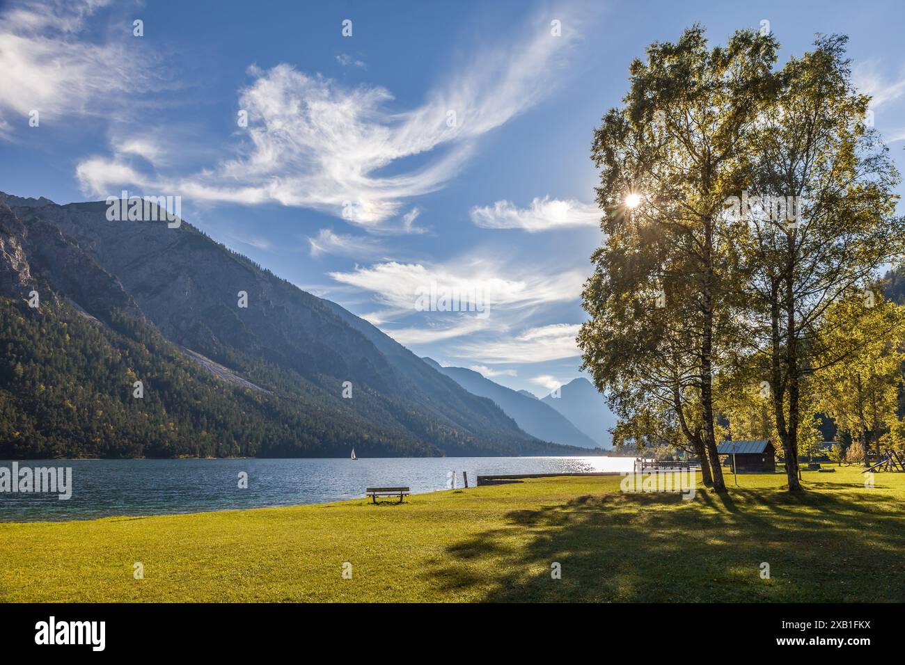 Géographie / voyage, Autriche, Tyrol, Reutte au Tyrol, Plansee dans les Alpes d'Ammergau, Reutte, ADDITIONAL-RIGHTS-CLEARANCE-INFO-NOT-AVAILABLE Banque D'Images
