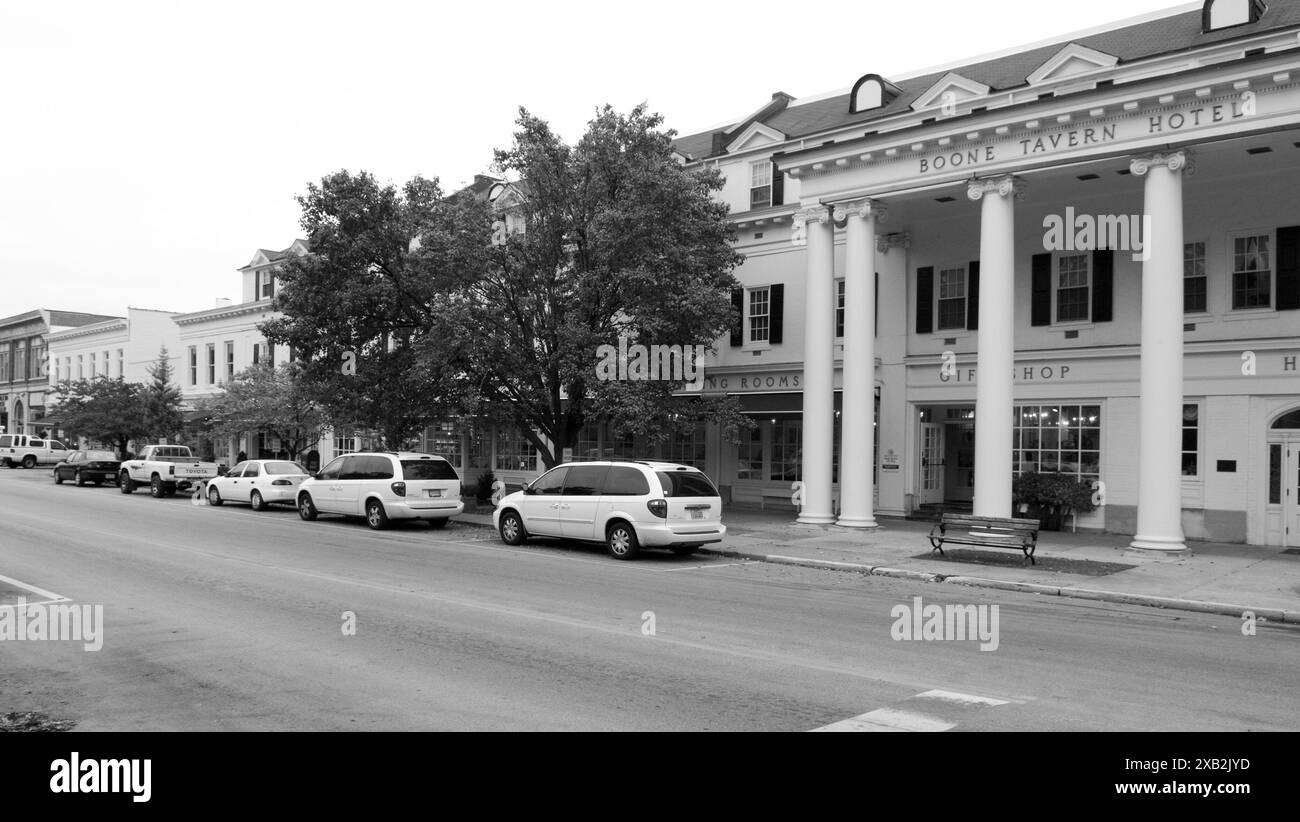 Boone Tavern Hôtel situé à Berea, Kentucky États-Unis Banque D'Images