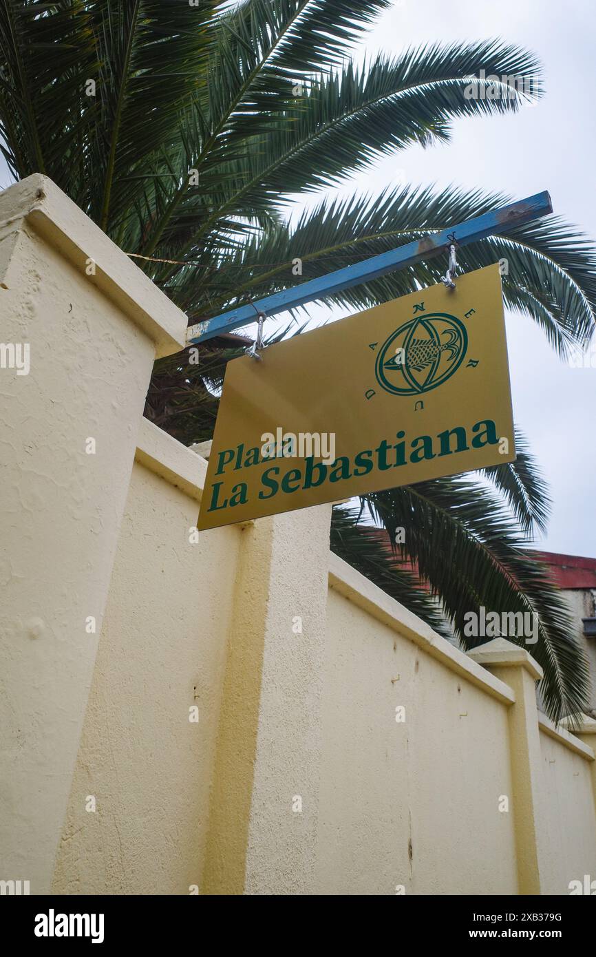 Valparaiso, Chili - 28 novembre 2023 : extérieur de la Sebastiana, maison de Pablo Neruda à Valparaiso Banque D'Images