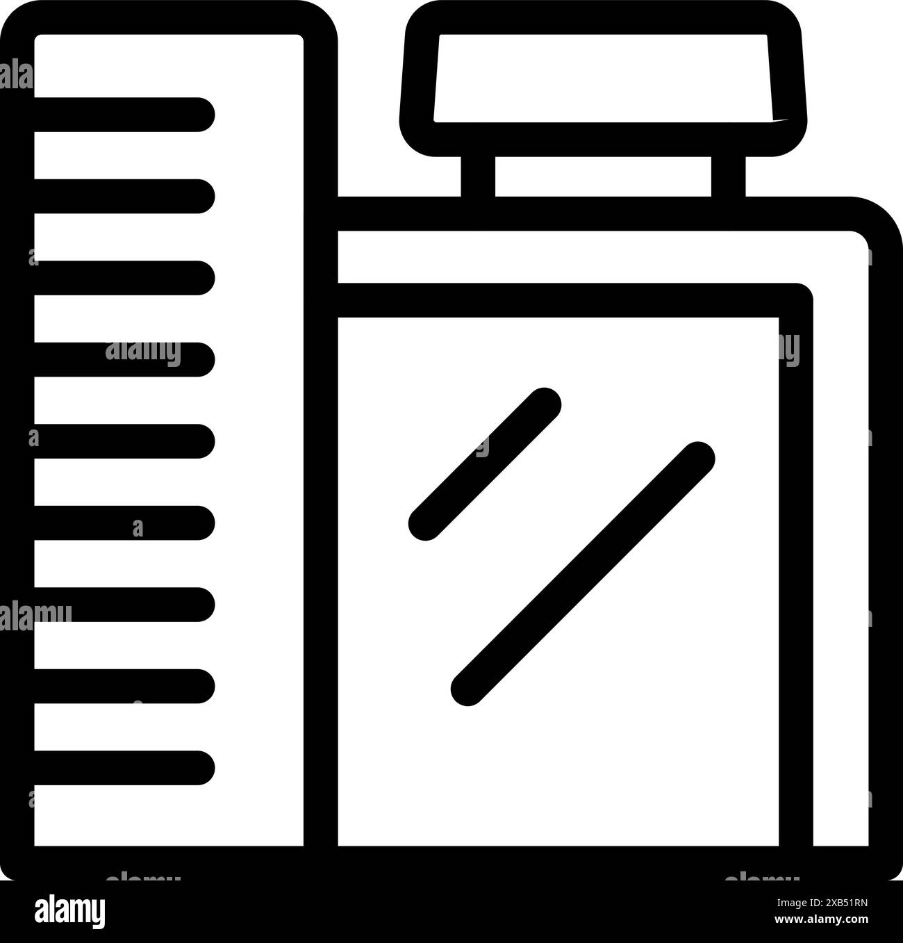 Illustration simple d'un portail de transport public pour l'accès au métro, métro, bus ou gare Illustration de Vecteur