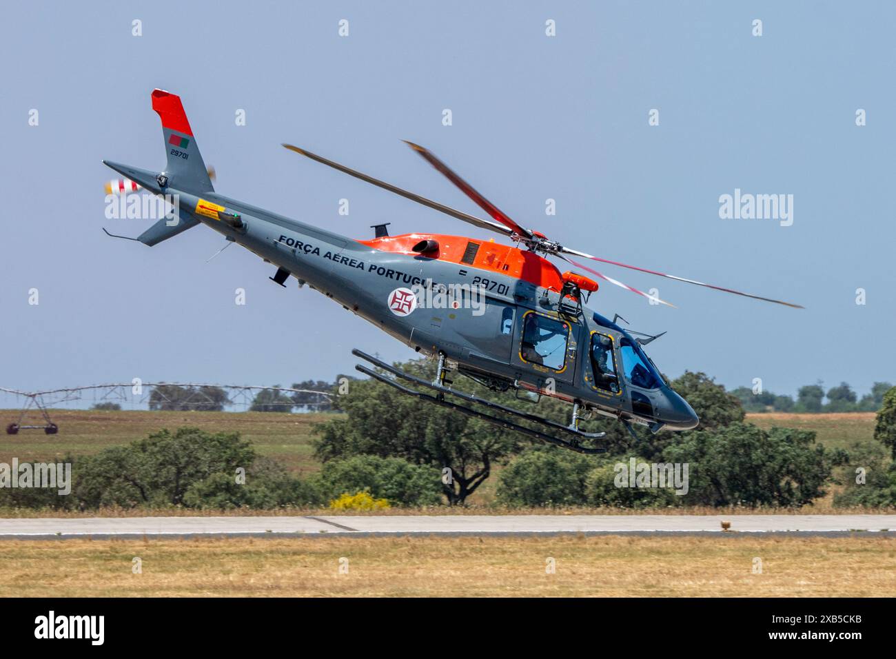 AW199 hélicoptère Koala de l'armée de l'air portugaise Banque D'Images