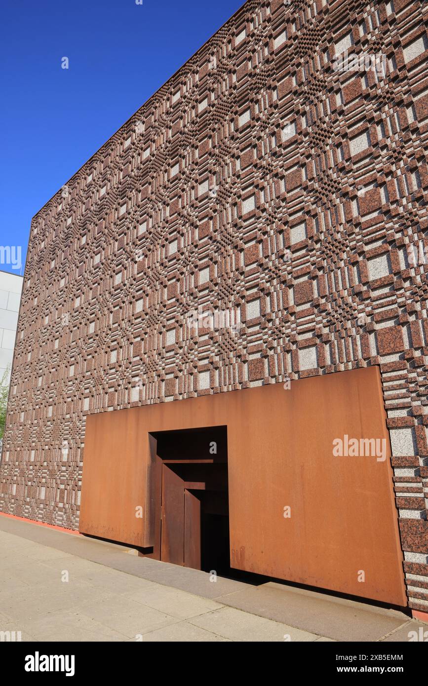 Mémorial des victimes de l'occupation soviétique à côté du Musée de Lettonie, créé en 1993, avec des expositions montrant la période de 51 ans. Banque D'Images