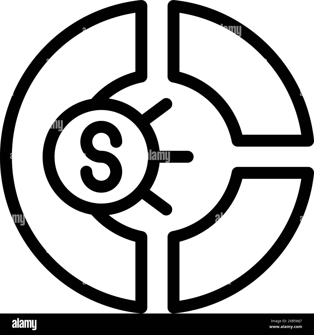 L’économie circulaire est un système économique visant à éliminer le gaspillage et l’utilisation continue des ressources Illustration de Vecteur