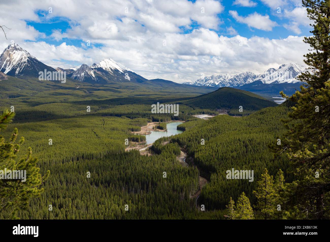 South Lawson Peak, Kananaskis, Alberta, Canada Banque D'Images