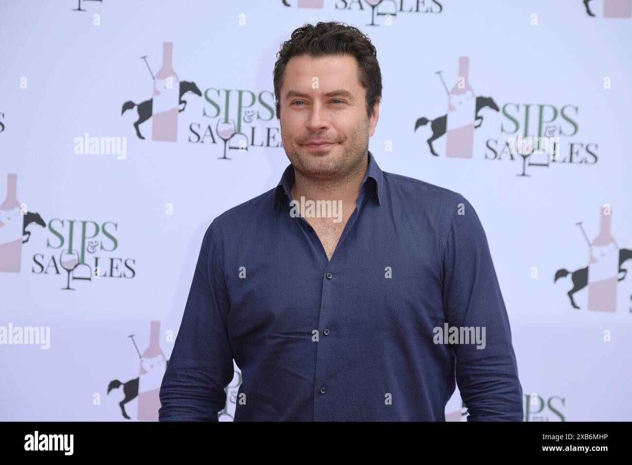 8 juin 2024, Los Angeles, Californie, États-Unis : Kevin Ryan à Sips and Saddles, une célébration de la Journée nationale de la Rose à Will Rogers Polo Fields (crédit image : © Nina Prommer/ZUMA Press Wire) USAGE ÉDITORIAL SEULEMENT! Non destiné à UN USAGE commercial ! Banque D'Images 8 juin 2024, Los Angeles, Californie, États-Unis : Kevin Ryan à Sips and Saddles, une célébration de la Journée nationale de la Rose à Will Rogers Polo Fields (crédit image : © Nina Prommer/ZUMA Press Wire) USAGE ÉDITORIAL SEULEMENT! Non destiné à UN USAGE commercial ! Banque D'Images