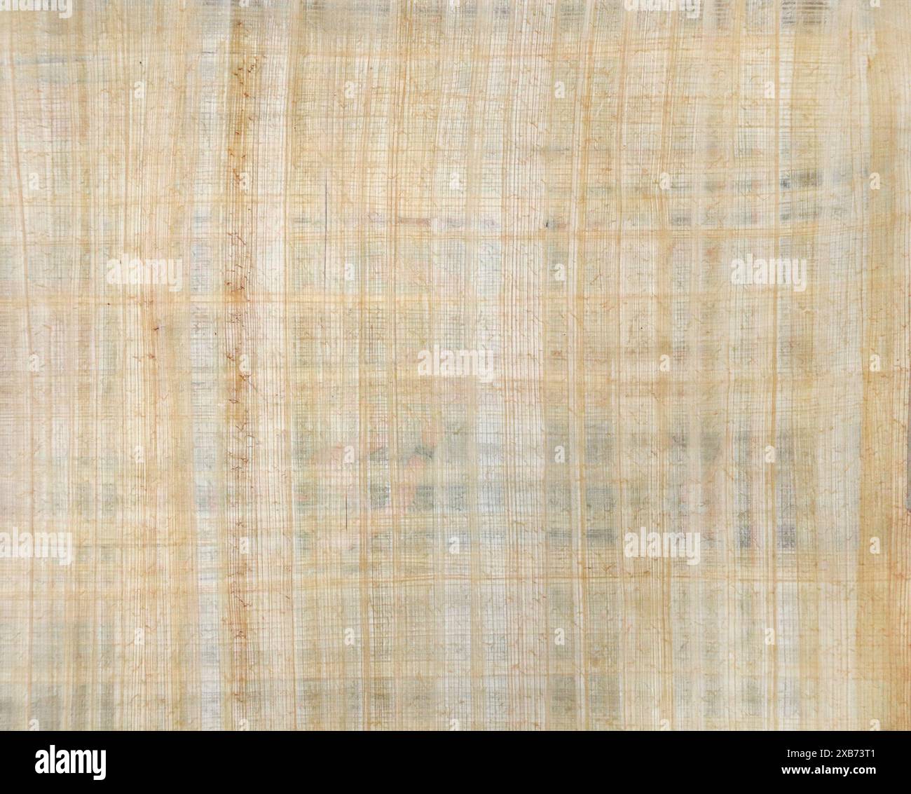 Texture de papier de papyrus égyptien. Fond horizontal ou vertical avec feuille de papyrus. Copier l'espace pour le texte Banque D'Images