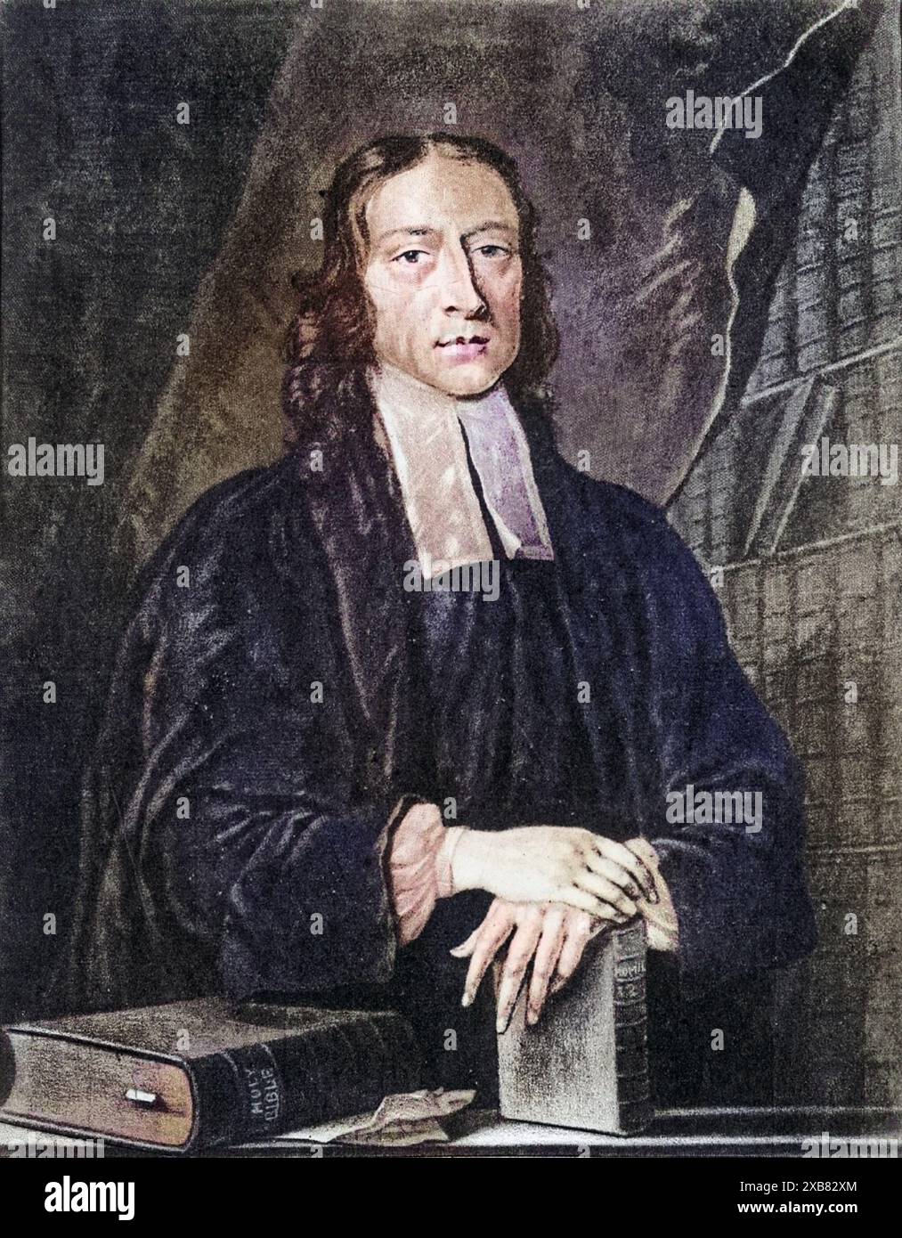 John Wesley (1703-1791) anglais nonkonformistischer Prediger. Begründer des Methodismus., digital restaurierte Reproduktion von einer Vorlage aus dem 19. Jahrhundert, date du dossier non précisée Banque D'Images