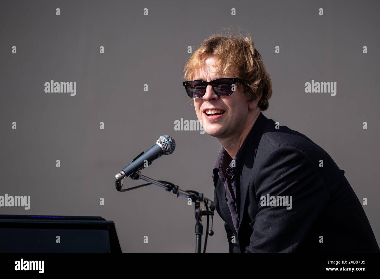 Trondheim, Norvège. 07 juin 2024. Le chanteur, compositeur et musicien anglais Tom Odell donne un concert en direct lors du festival de musique norvégien Neon Festival 2024 à Trondheim. (Crédit photo : Gonzales photo - Tor Atle Kleven). Banque D'Images