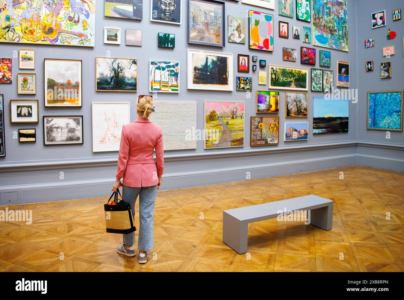 Londres, Royaume-Uni. 11 juin 2024. Aperçu de presse de l'exposition d'été de la Royal Academy. Crédit : Mark Thomas/Alamy Live News Banque D'Images