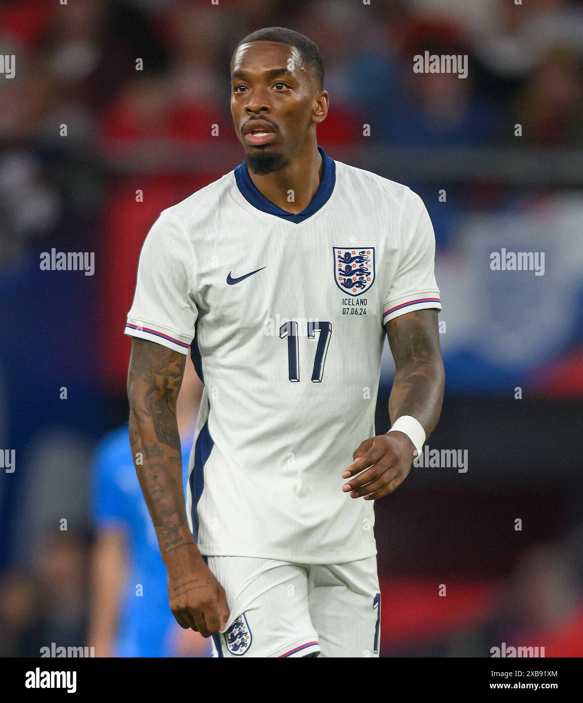 07 juin 2024 - Angleterre v Islande- International Friendly - Wembley. Ivan Toney en action. Image : Mark pain / Alamy Live News Banque D'Images