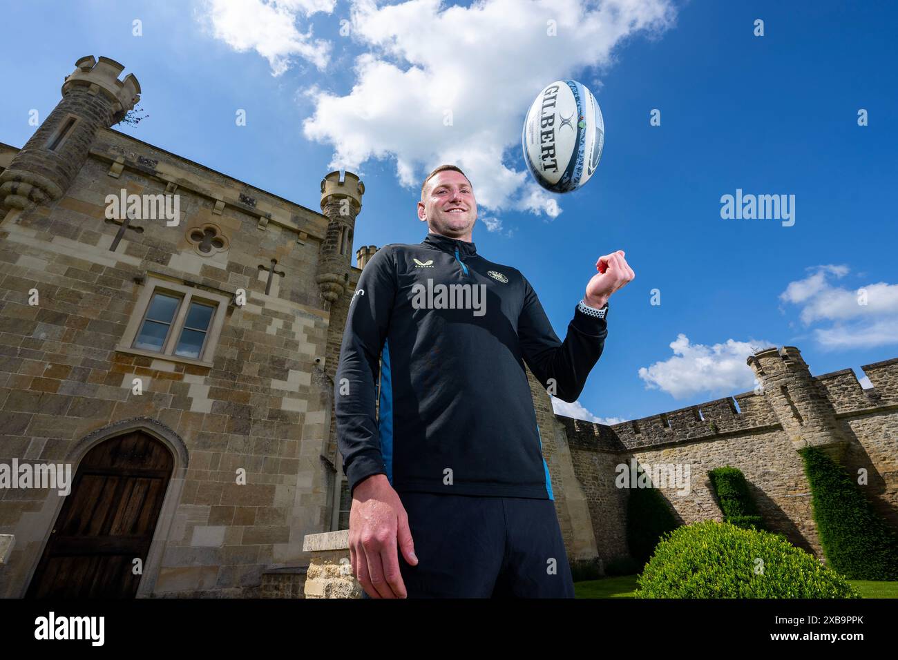 Le Bath Rugby Fly-Half Finn Russell en photo avant la finale de rugby Premiership contre Northampton à Twickenham Banque D'Images