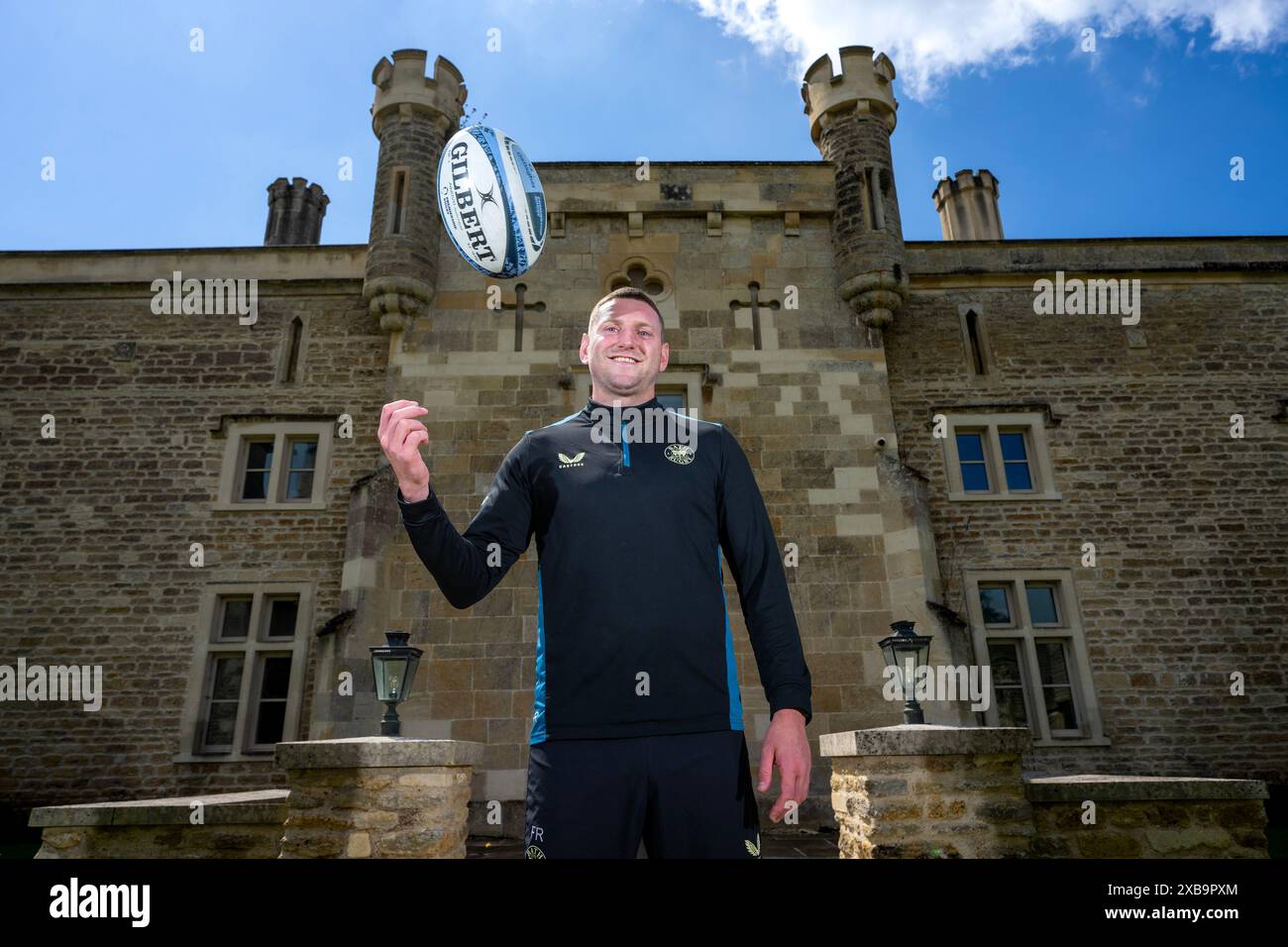 Le Bath Rugby Fly-Half Finn Russell en photo avant la finale de rugby Premiership contre Northampton à Twickenham Banque D'Images